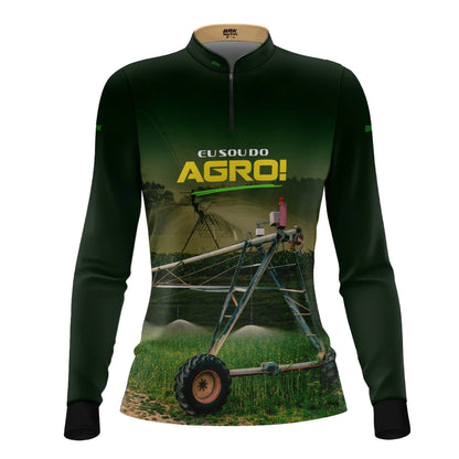 Camisa UV50 Agro Feminina Brk Irrigação no Campo