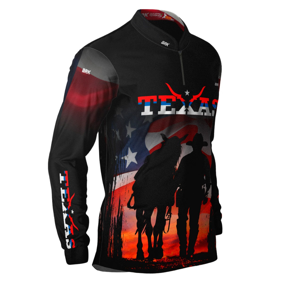 Camisa Agro Brk Texano com Proteção Solar UV50+ - Brk Agro