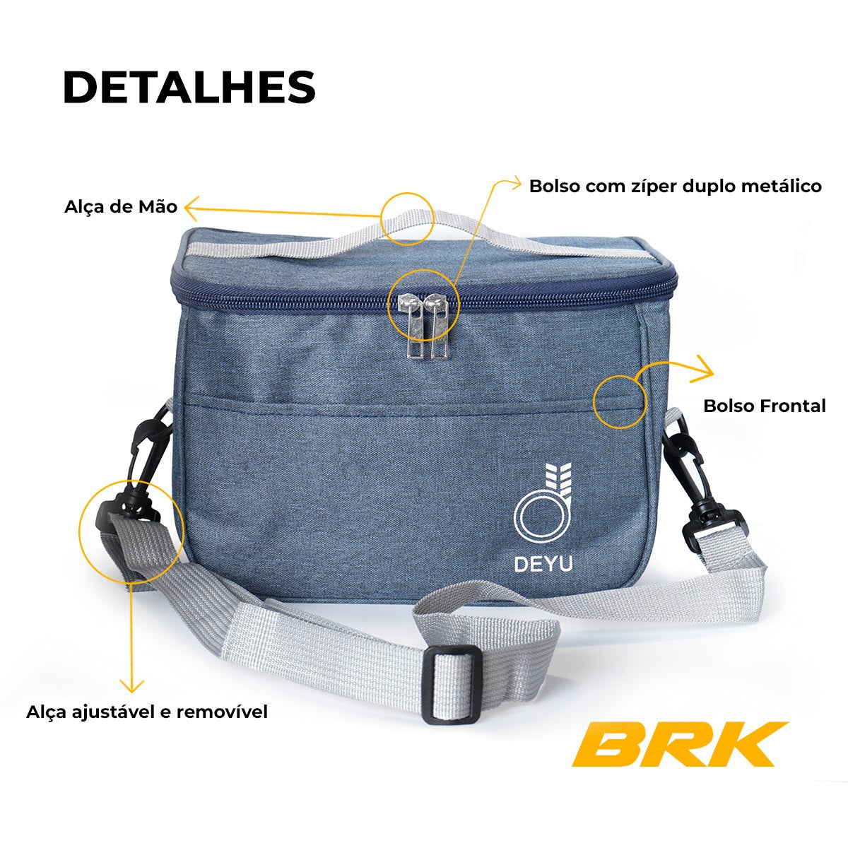 Bolsa Termica Deyu 5,7 Litros