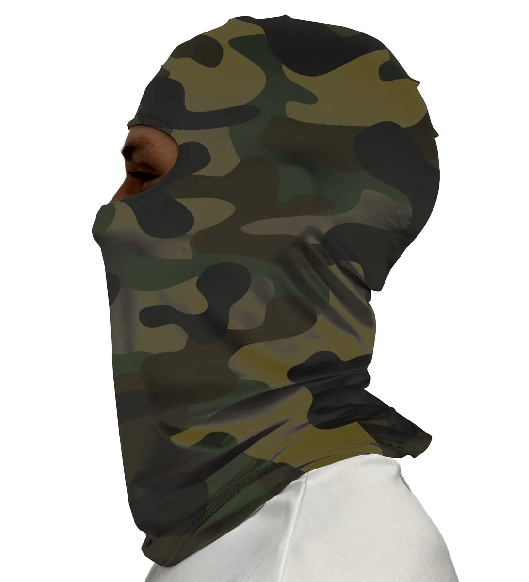 Balaclava Tubeneck Agro Brk Camuflada Floresta Tipo 2 com Proteção Solar UV50+ - Brk Agro