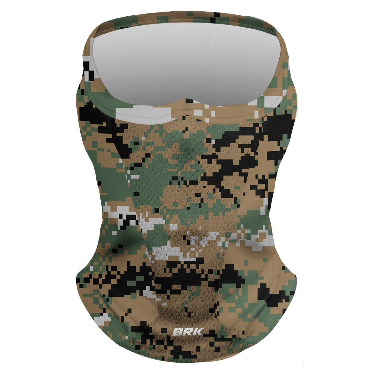 Bandana Black Mask Brk Camuflada Digital Florestal com Proteção UV50+ - Brk Agro