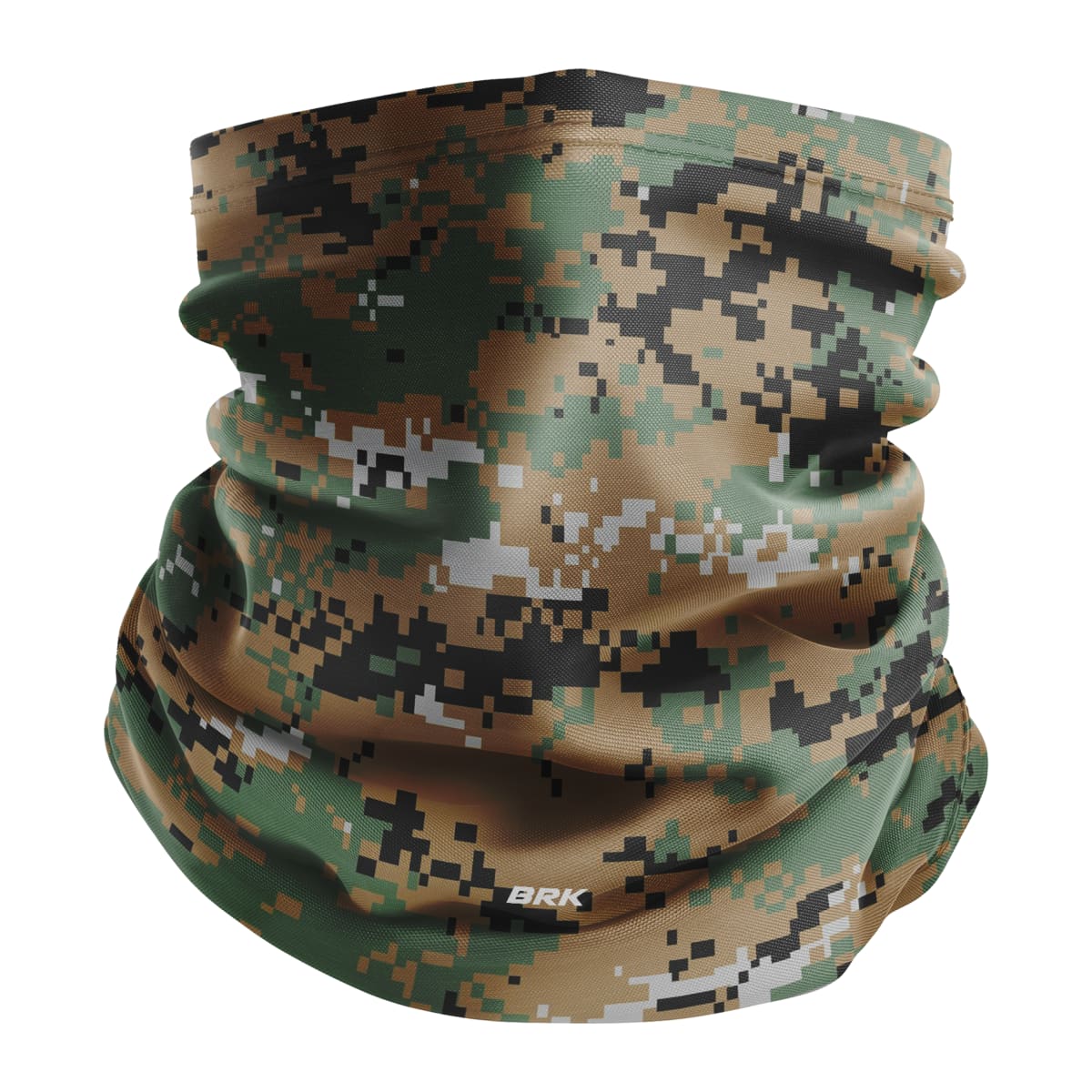 Bandana Tubeneck Agro Brk Camuflada Florestal com Proteção Solar UV50+ - Brk Agro