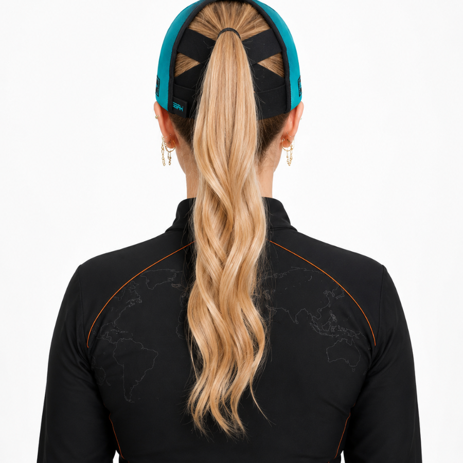 Boné Feminino BRK Fishing Preto e Verde Tiffany