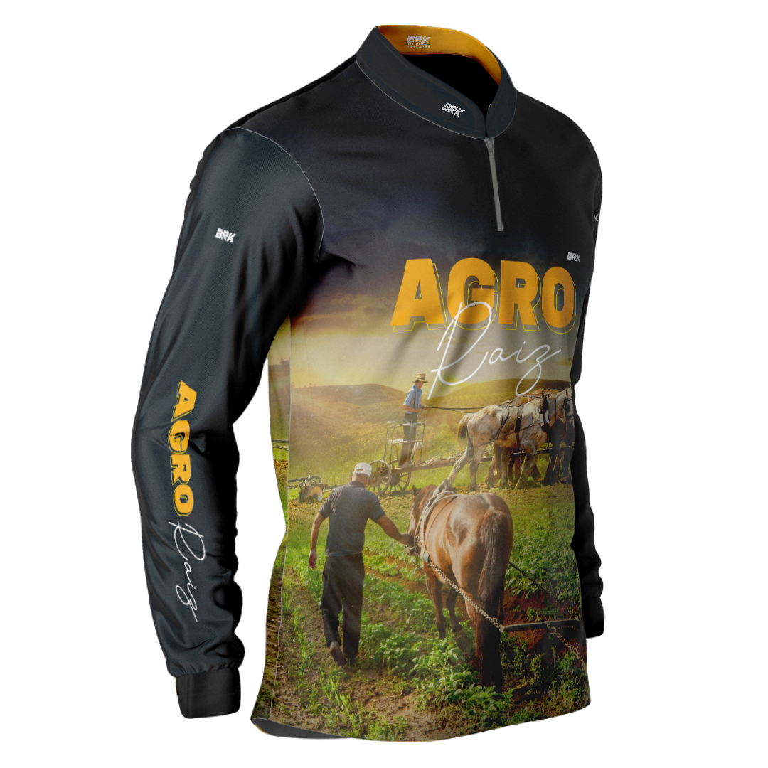 Camisa Agro Brk Agro Raíz com UV50+ - BRK AGRO