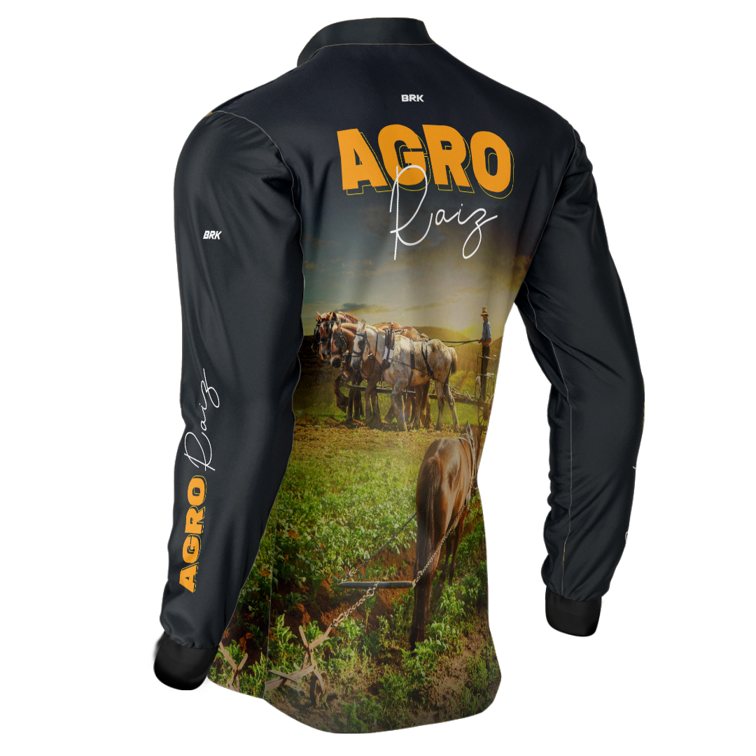 Camisa Agro Brk Agro Raíz com UV50+ - BRK AGRO