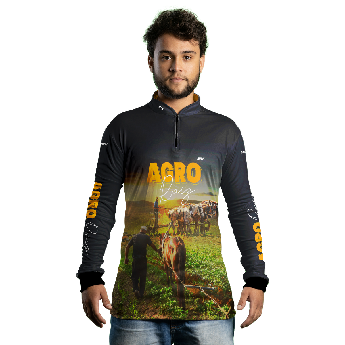 Camisa Agro Brk Agro Raíz com UV50+ - BRK AGRO