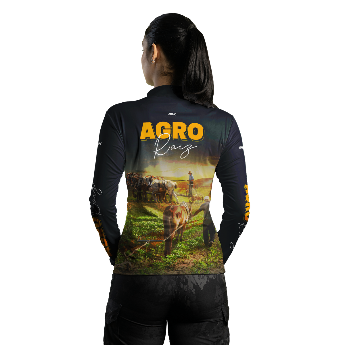 Camisa Agro Brk Agro Raíz com UV50+ - BRK AGRO
