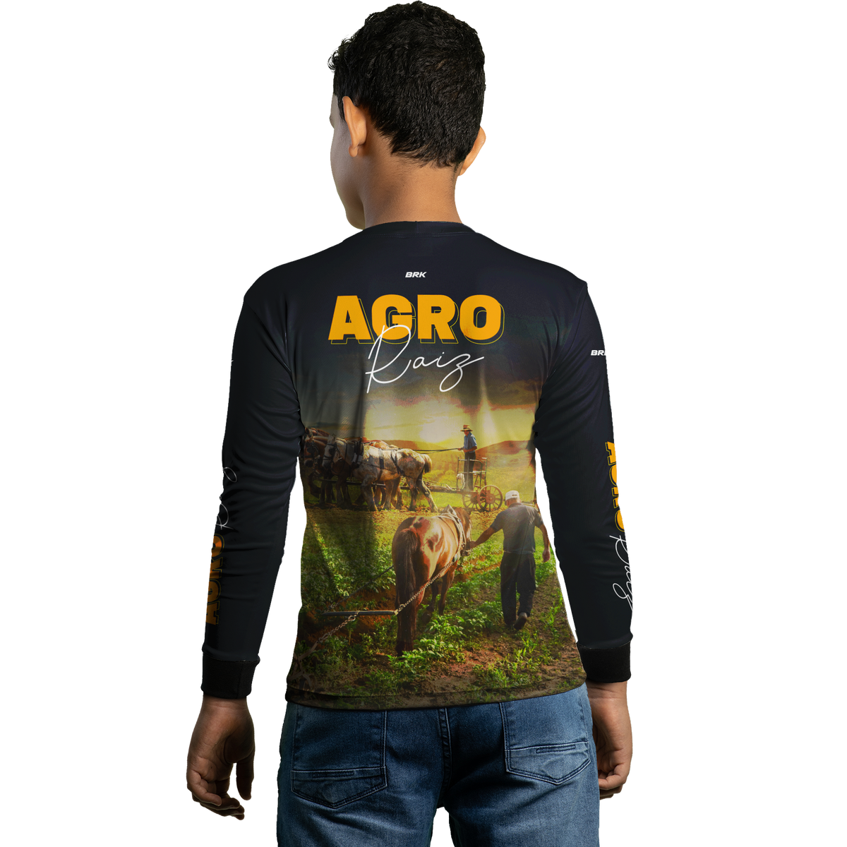 Camisa Agro Brk Agro Raíz com UV50+ - BRK AGRO