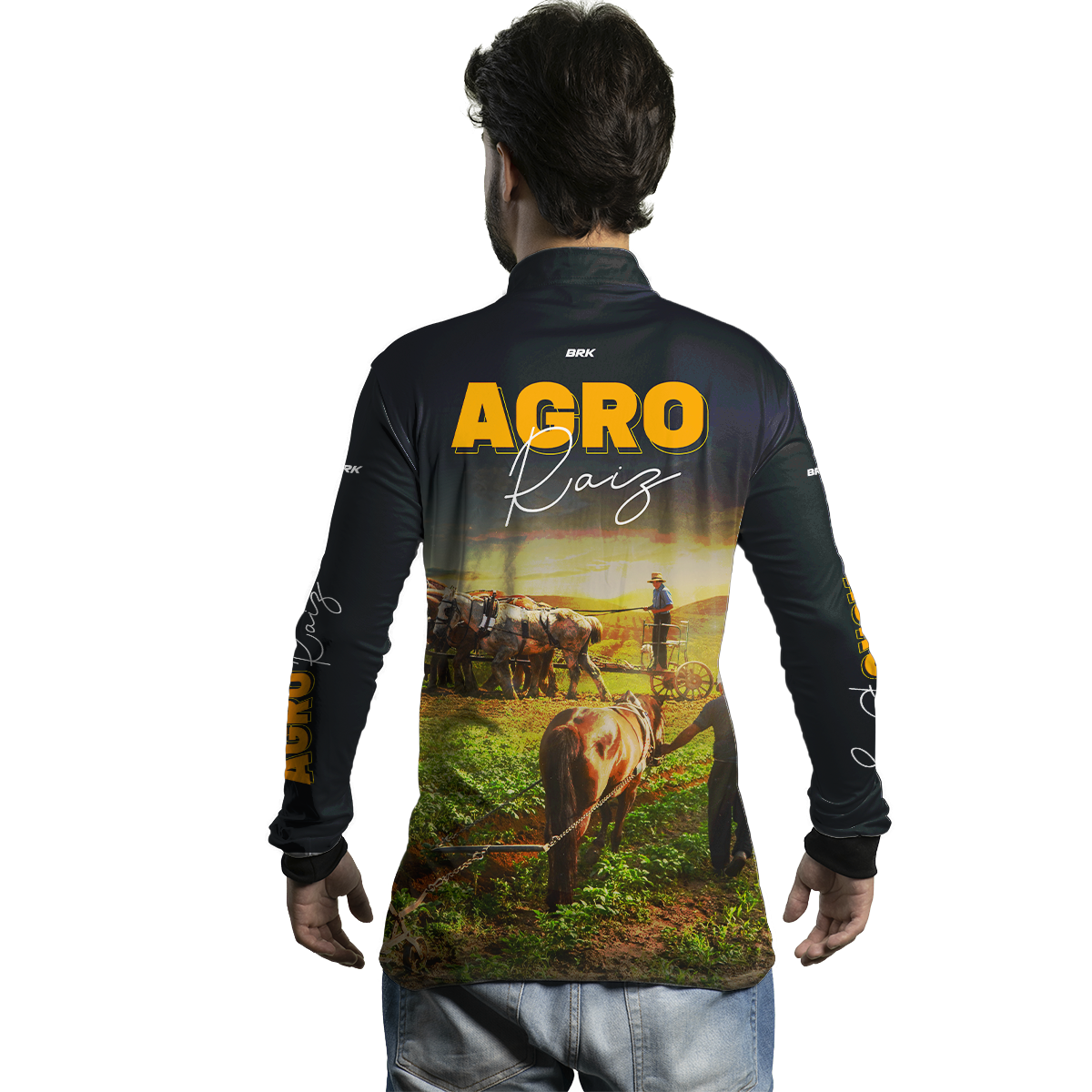 Camisa Agro Brk Agro Raíz com UV50+ - BRK AGRO