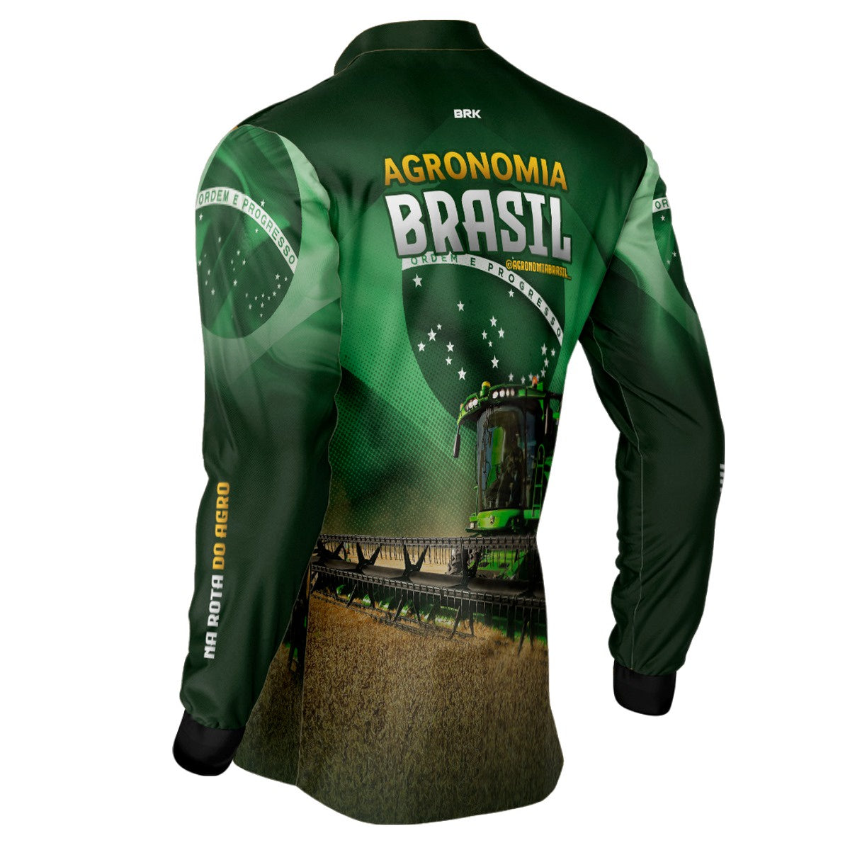 Camisa Agro Brk Agronomia Brasil com Proteção Solar UV50+ - BRK AGRO