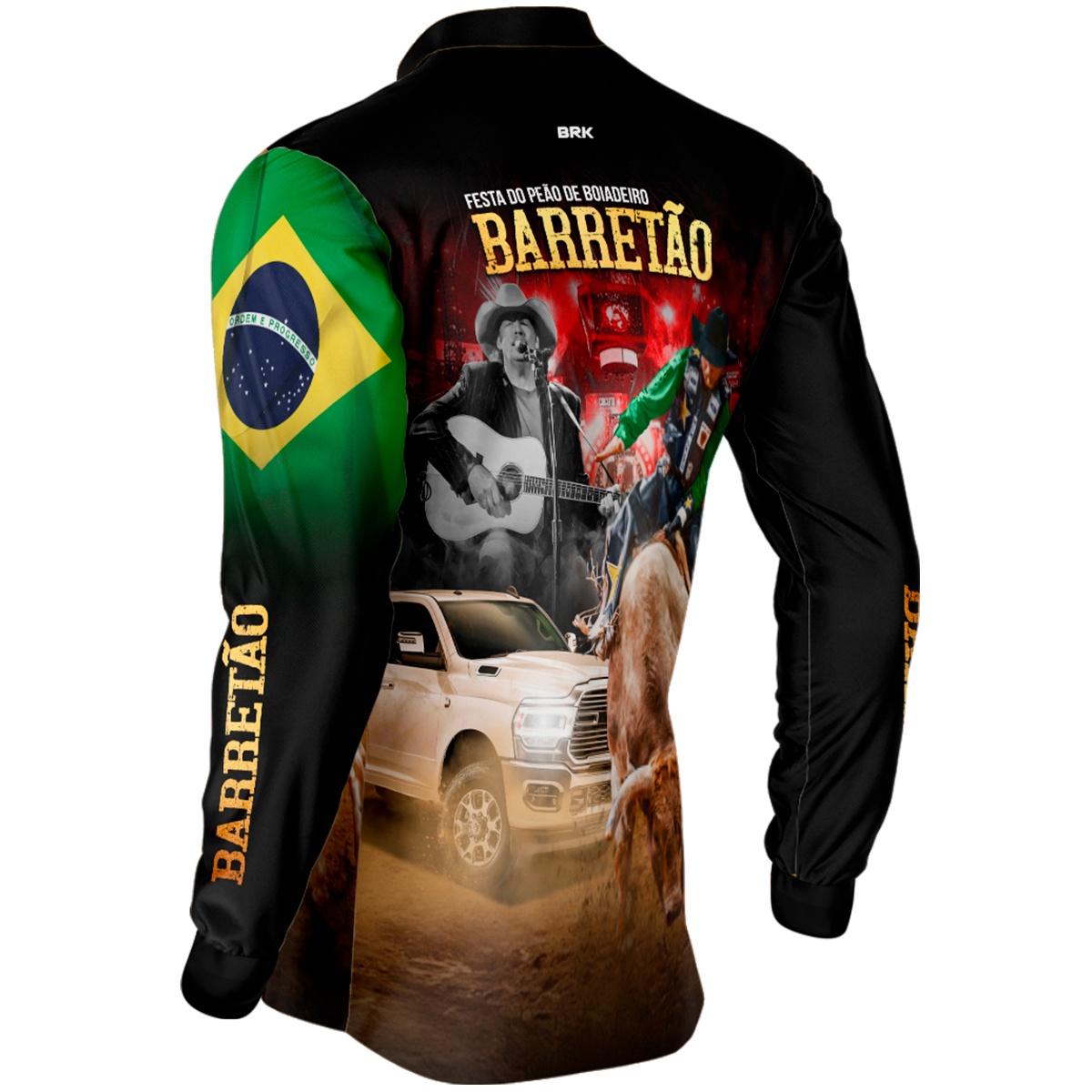 Camisa Agro Brk Barretos Com Proteção Solar UV50+ - BRK AGRO