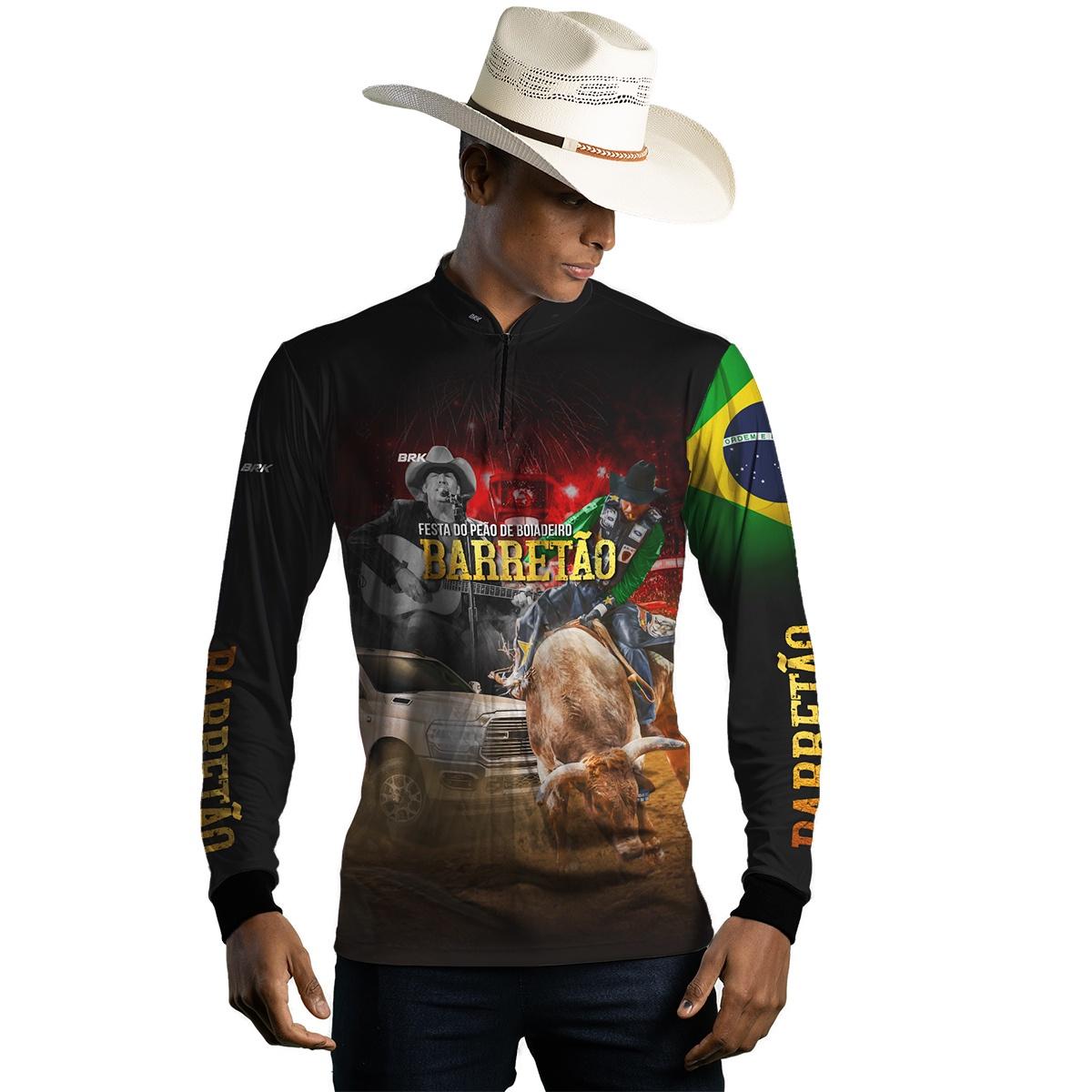 Camisa Agro Brk Barretos Com Proteção Solar UV50+ - BRK AGRO