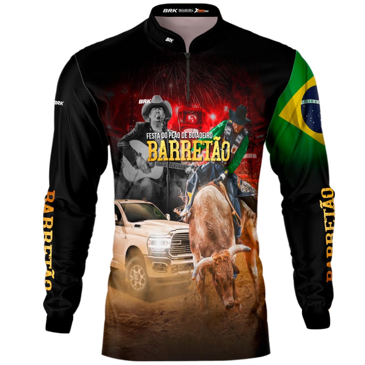 Camisa Agro Brk Barretos Com Proteção Solar UV50+ - BRK AGRO
