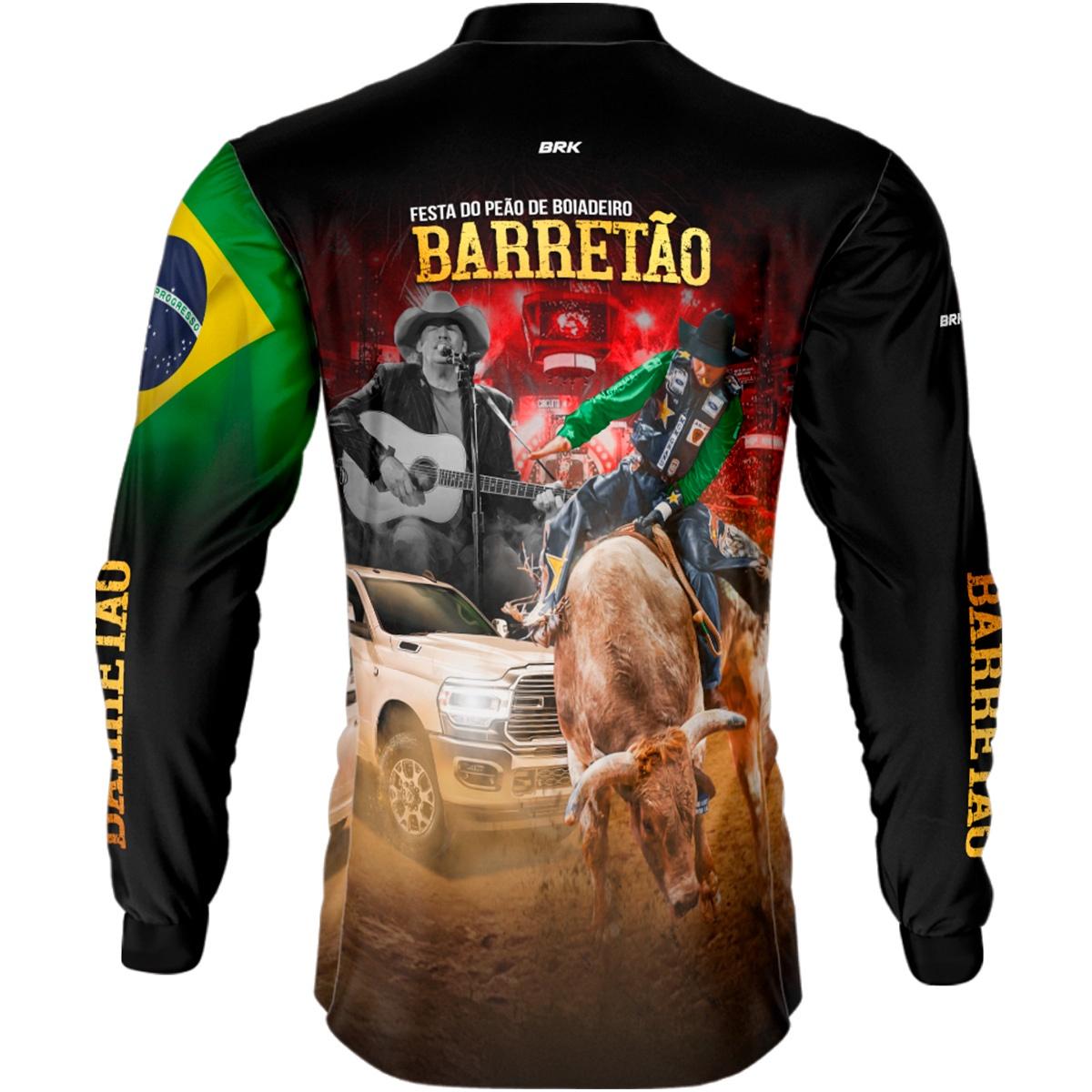 Camisa Agro Brk Barretos Com Proteção Solar UV50+ - BRK AGRO