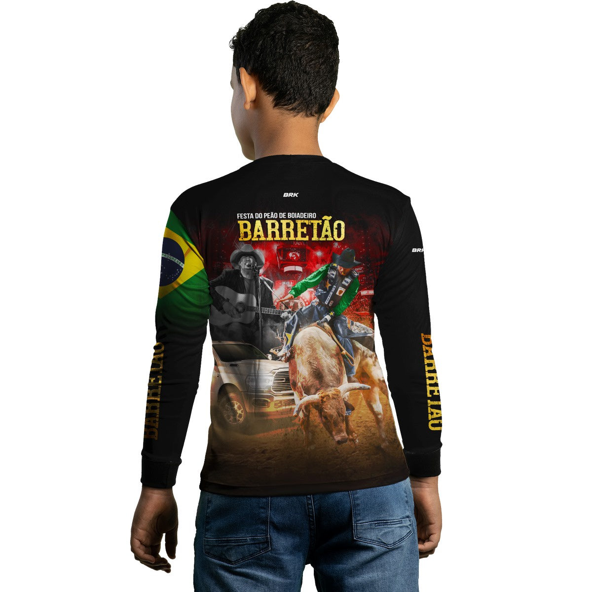 Camisa Agro Brk Barretos Com Proteção Solar UV50+ - BRK AGRO