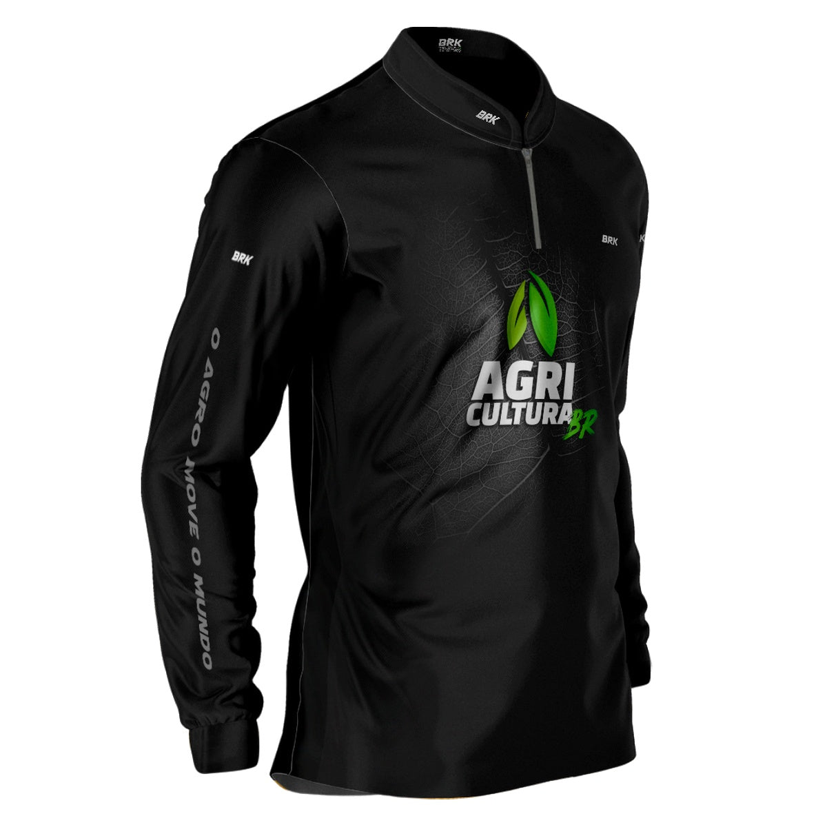 Camisa Agro Brk Brasil Agricultura com UV50+ - Brk Agro