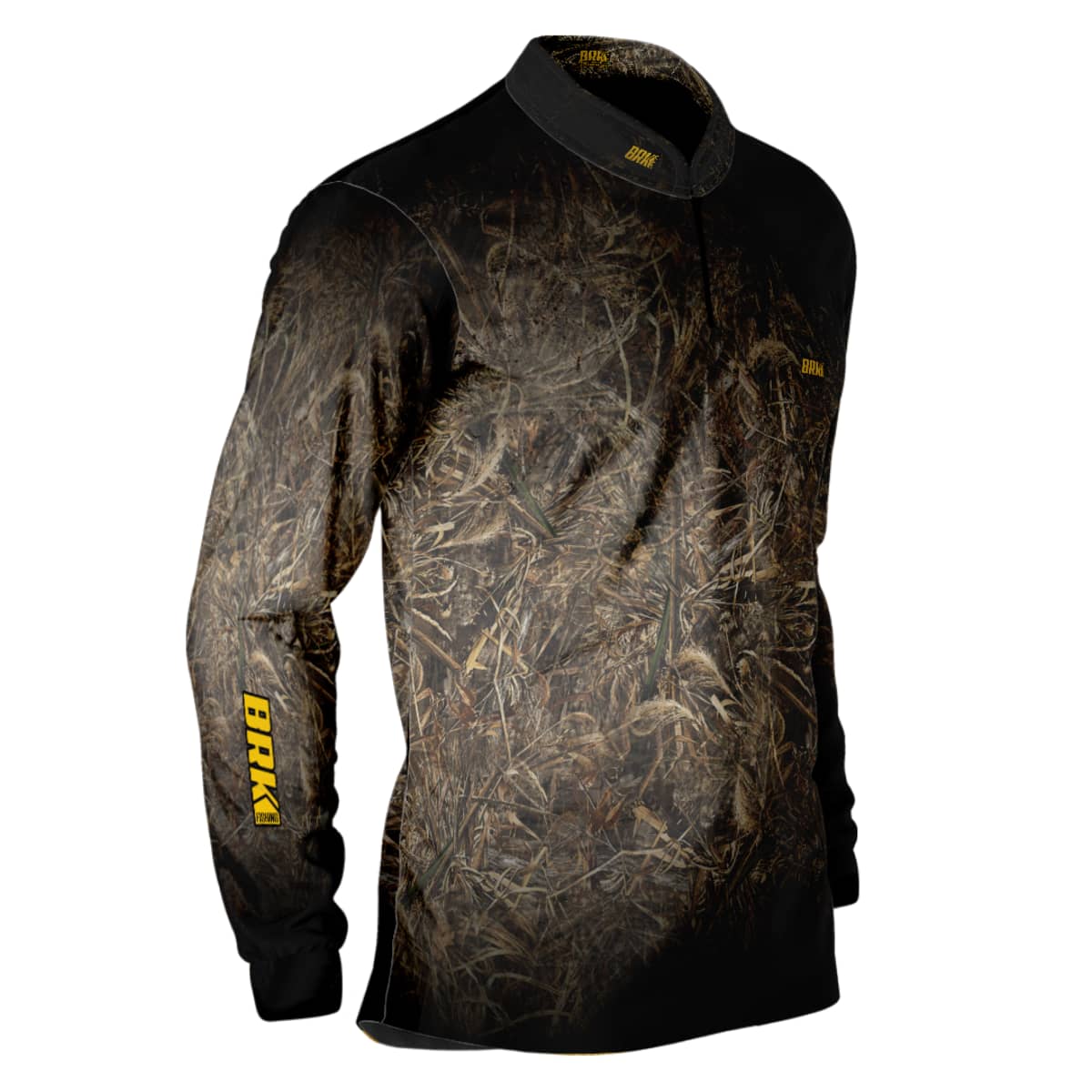 Camisa Agro Brk Camuflada Floresta com Proteção Solar UV50+ - Brk Agro