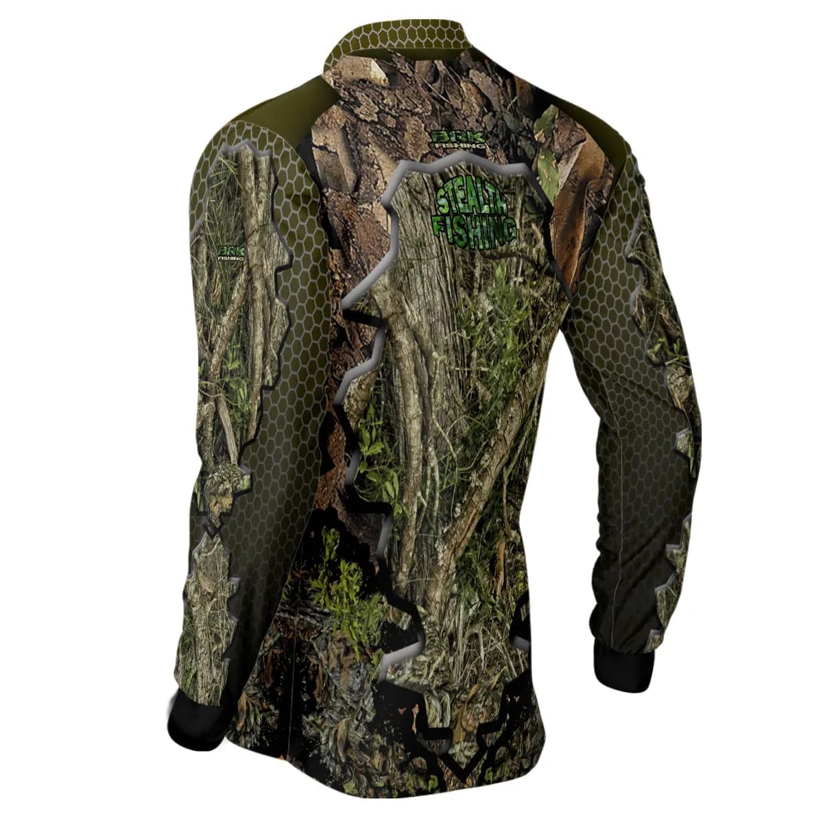 Camisa Agro Brk Camuflada Stealth Series com Proteção Solar UV50+ - Brk Agro