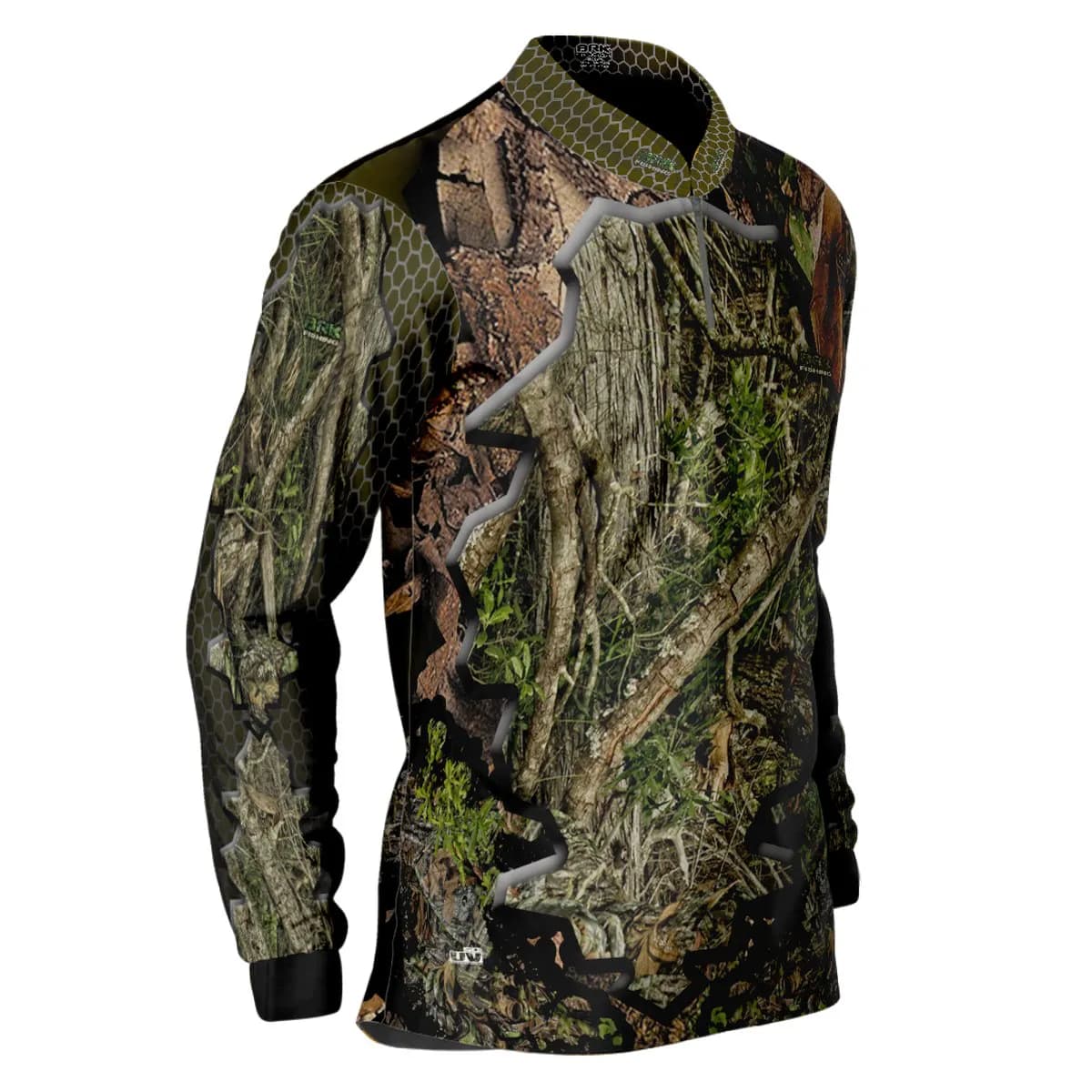 Camisa Agro Brk Camuflada Stealth Series com Proteção Solar UV50+ - Brk Agro