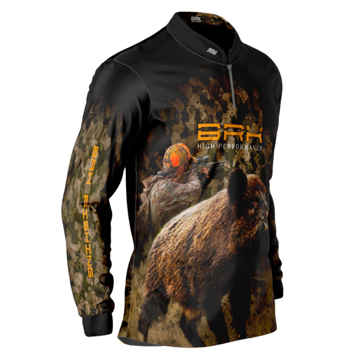Camisa Agro Brk Camuflado Wild Boar com Proteção Solar UV50+ - Brk Agro