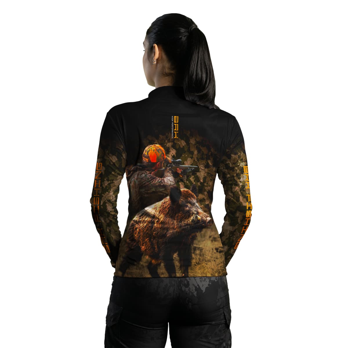 Camisa Agro Brk Camuflado Wild Boar com Proteção Solar UV50+ - Brk Agro