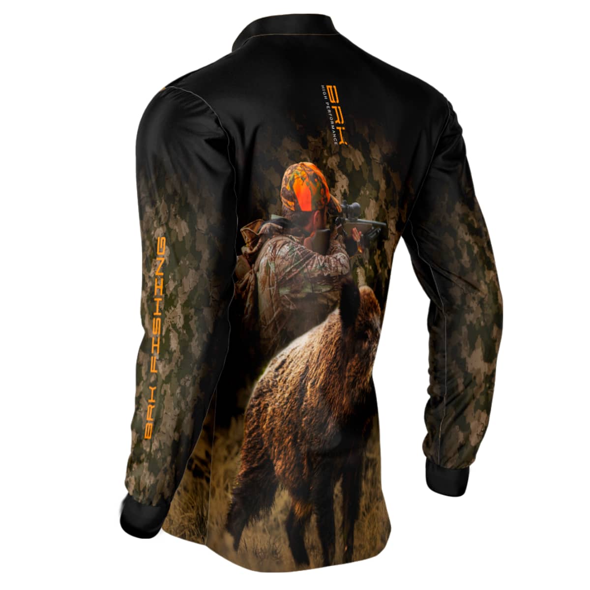 Camisa Agro Brk Camuflado Wild Boar com Proteção Solar UV50+ - Brk Agro