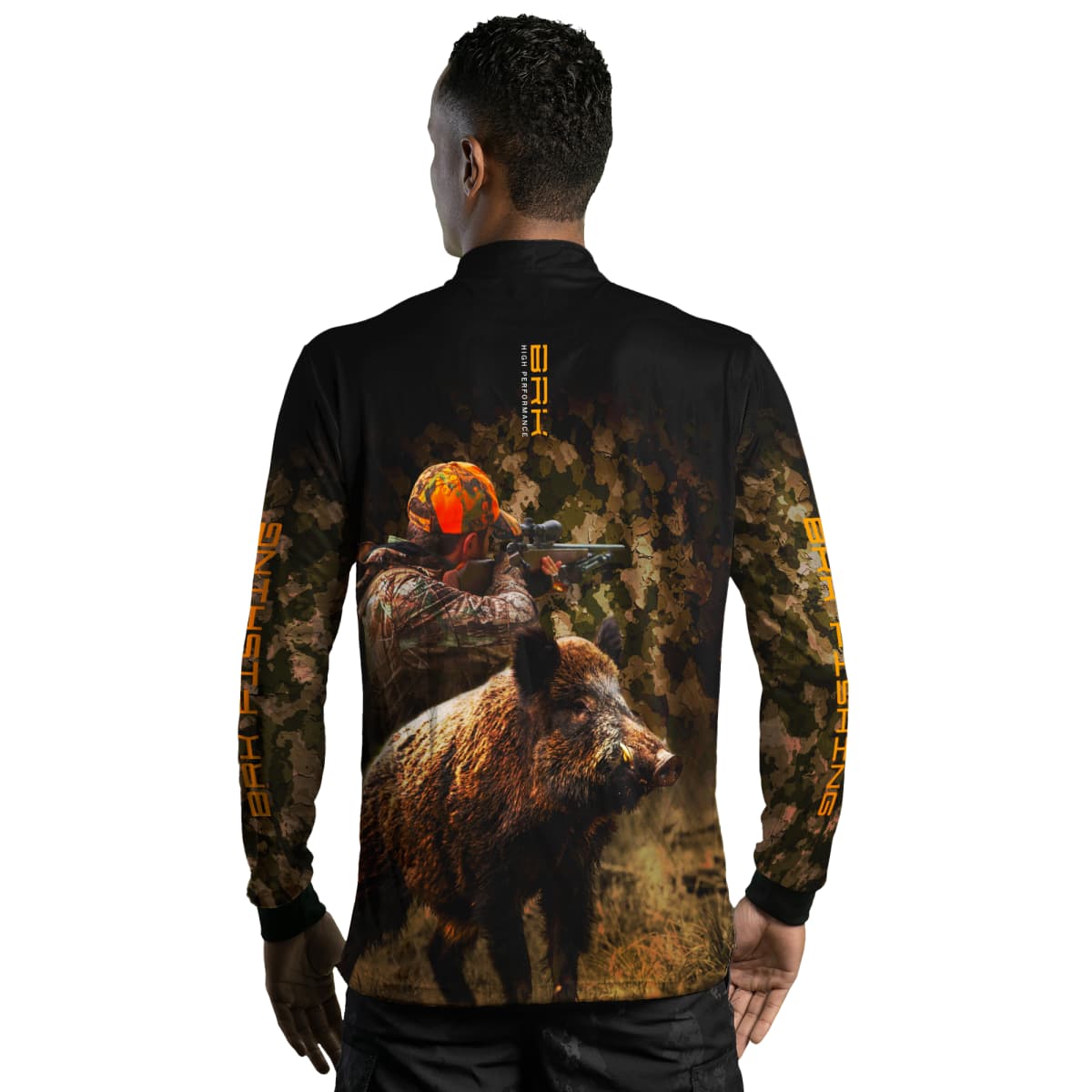 Camisa Agro Brk Camuflado Wild Boar com Proteção Solar UV50+ - Brk Agro