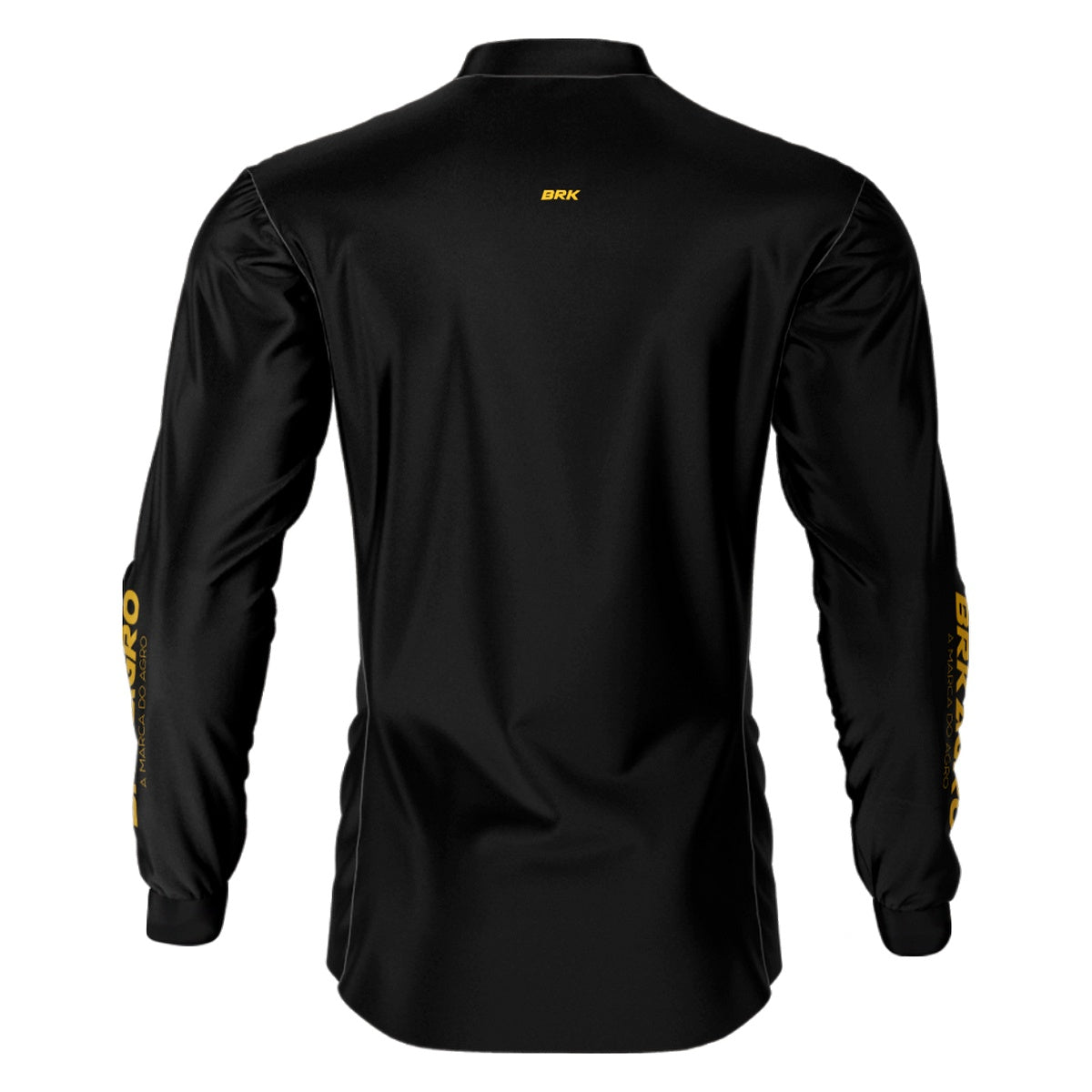 Camisa Agro Brk Clean Preta com Proteção Solar UV50+ - Brk Agro