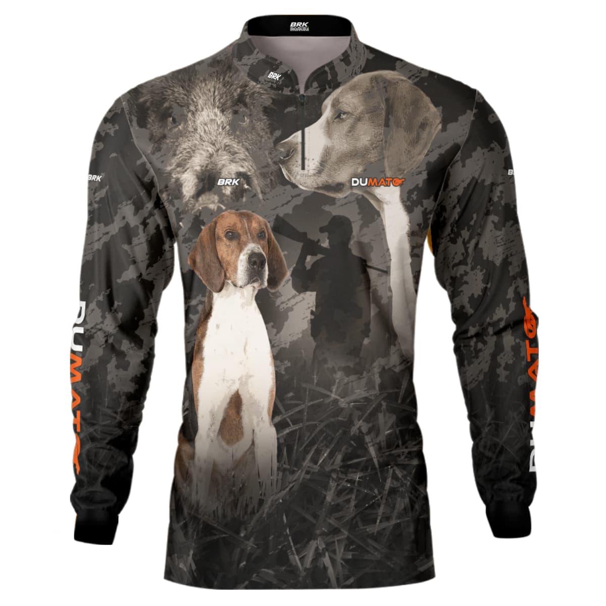Camisa Agro Brk DuMato Cão de Caça FoxHound com Proteção Solar UV50+ - Brk Agro