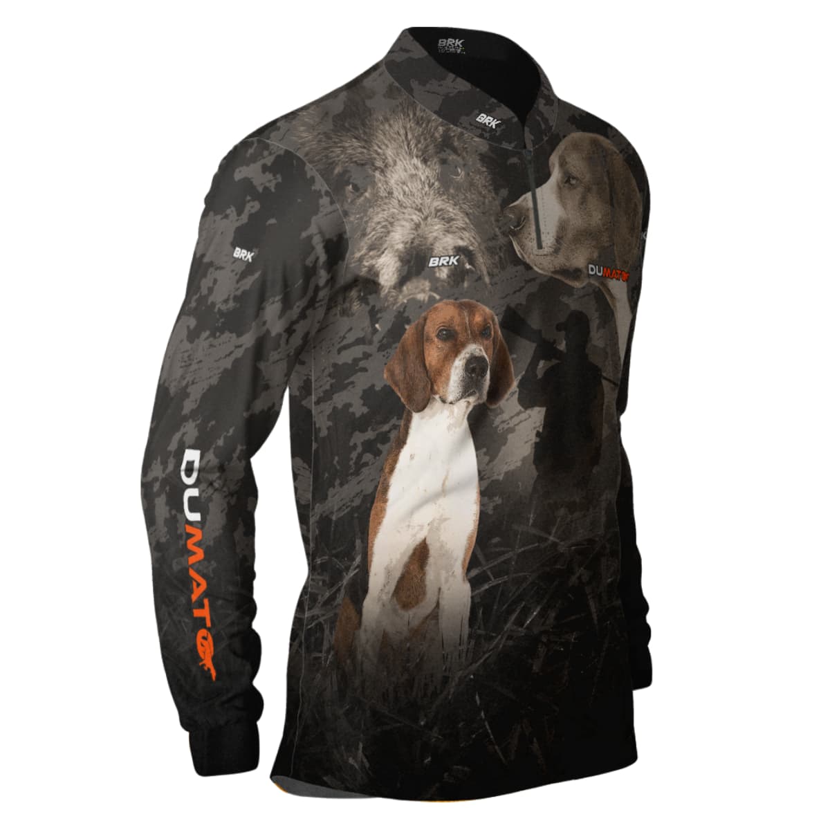 Camisa Agro Brk DuMato Cão de Caça FoxHound com Proteção Solar UV50+ - Brk Agro