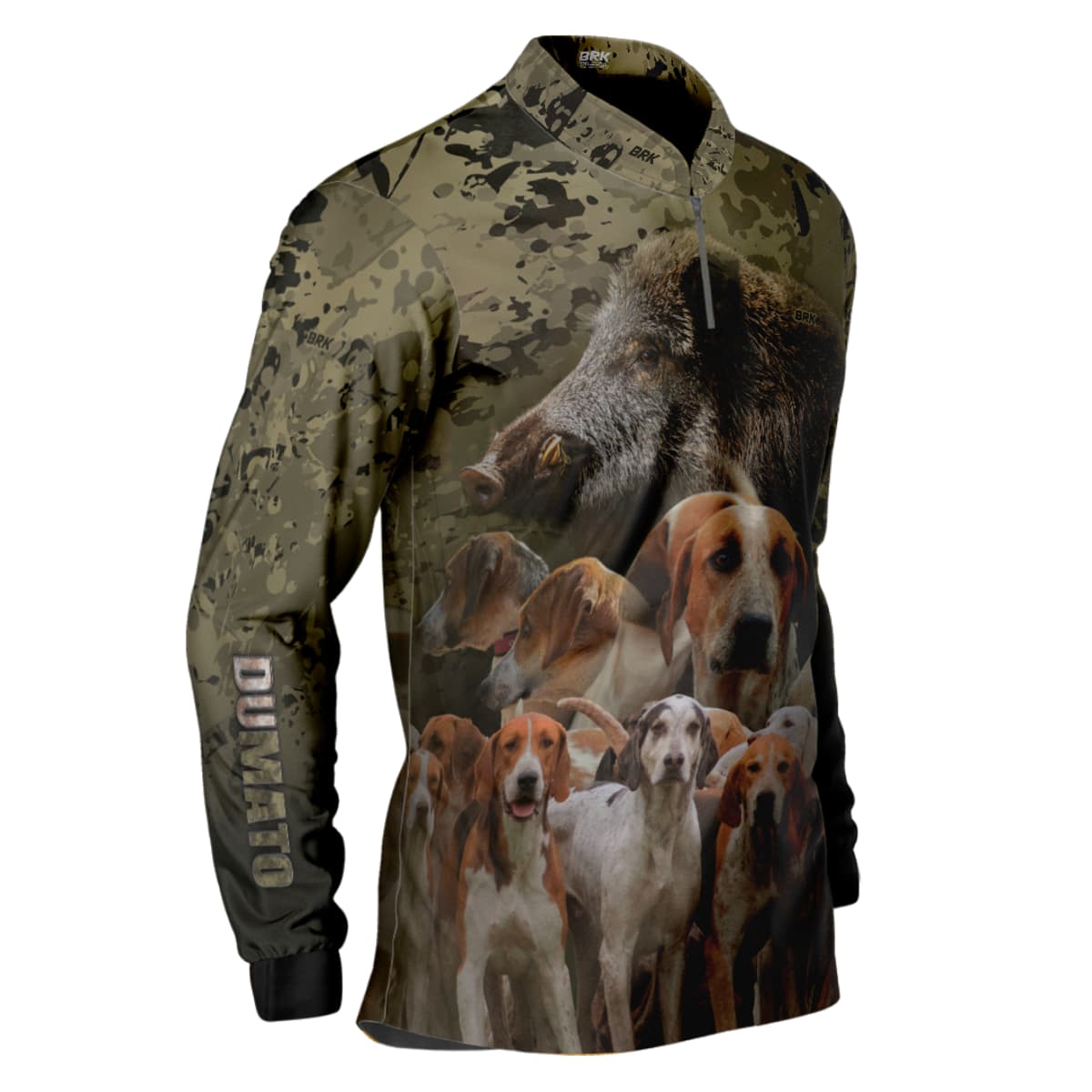 Camisa Agro Brk Dumato Foxhound Camuflada com Proteção Solar UV50+ - Brk Agro