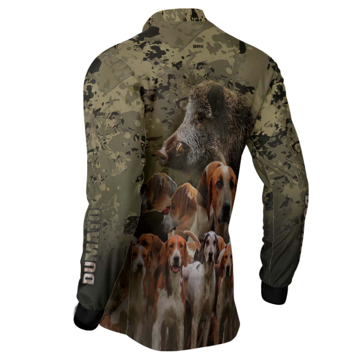Camisa Agro Brk Dumato Foxhound Camuflada com Proteção Solar UV50+ - Brk Agro
