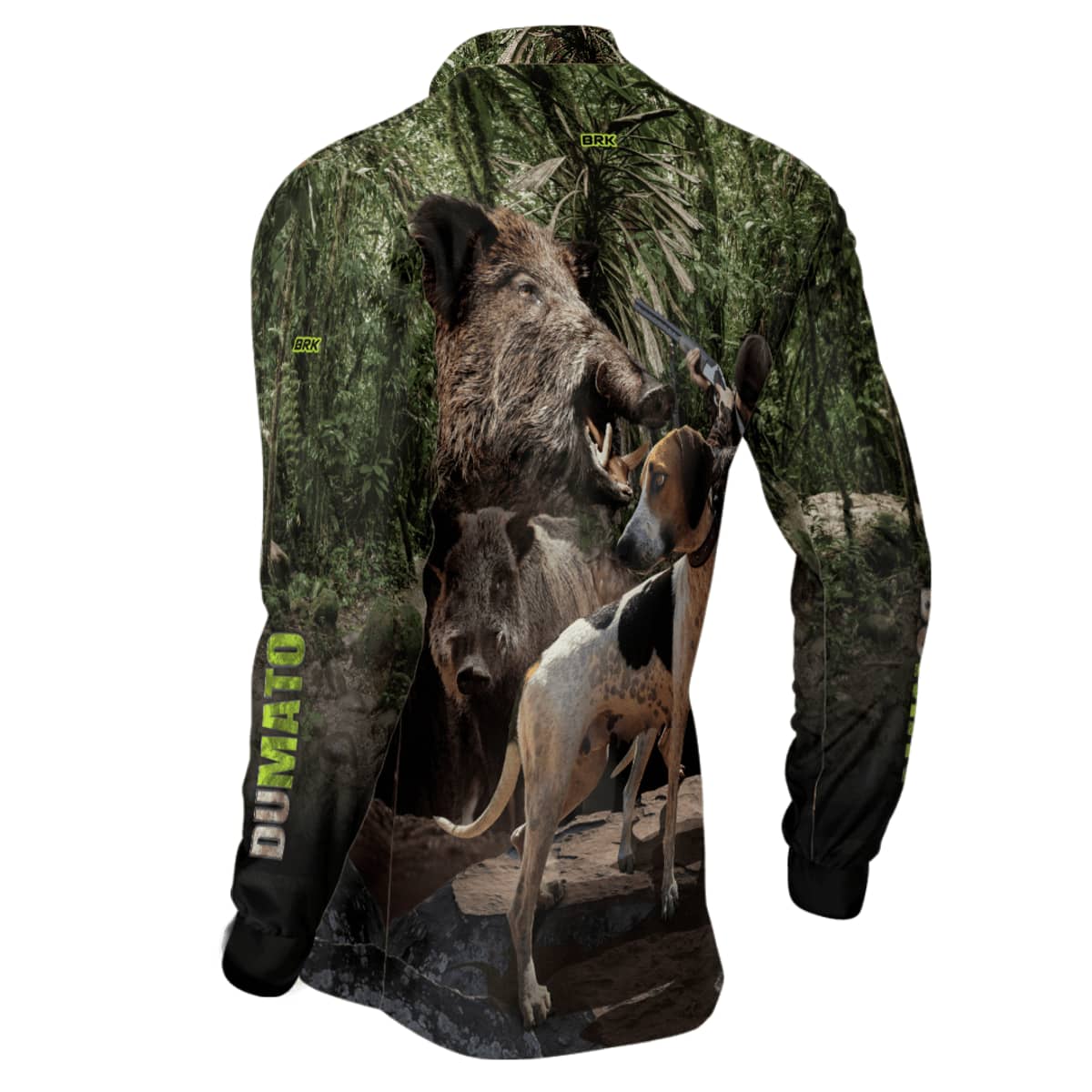 Camisa Agro Brk Dumato Javali Foxhound Real Tree com Proteção Solar UV50+ - Brk Agro