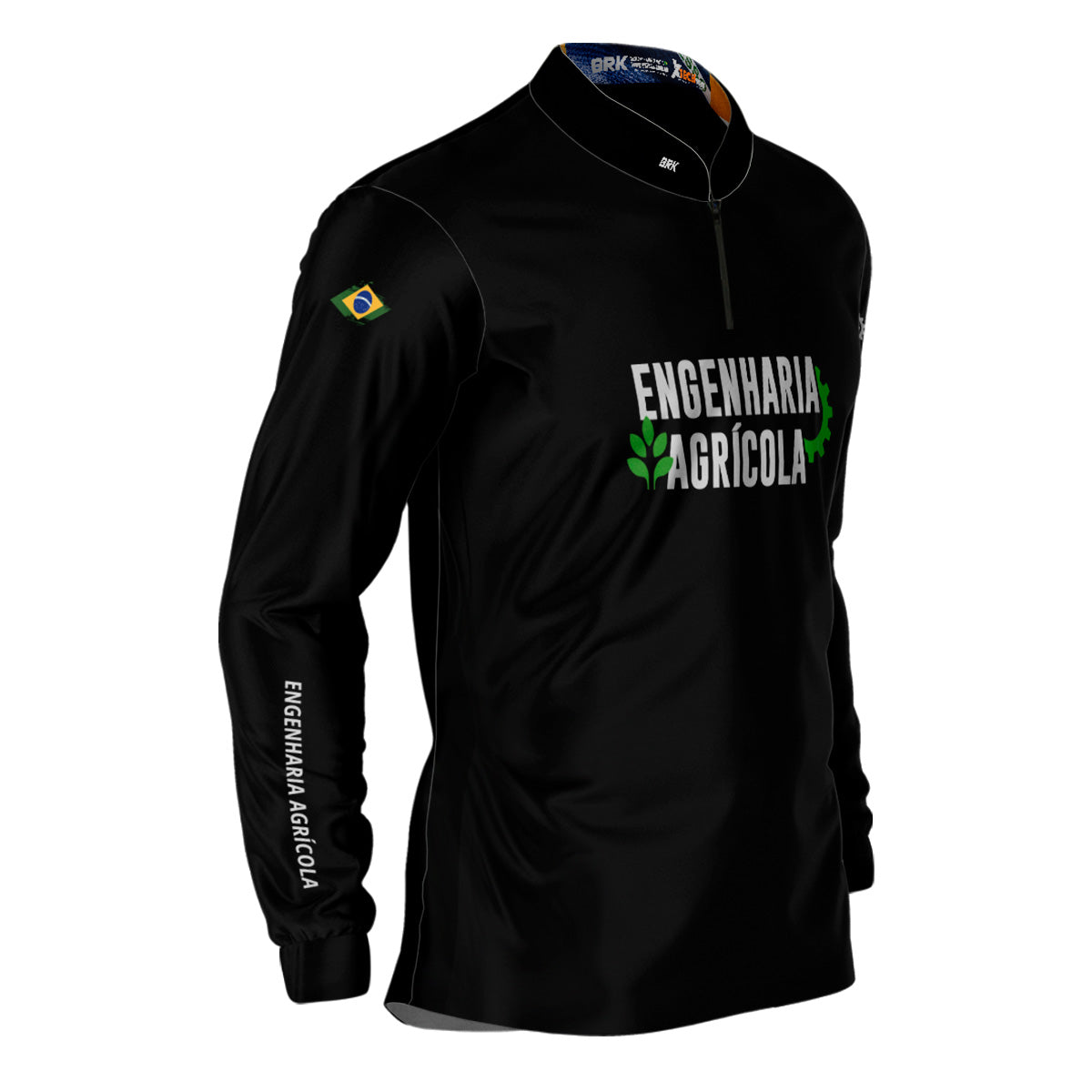 Camisa Agro Brk Engenharia Agrícola com Proteção Solar UV50+ - Brk Agro