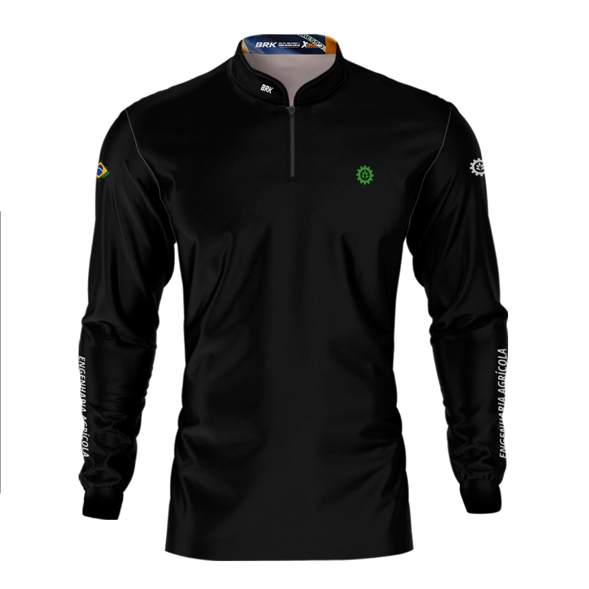 Camisa Agro Brk Engenharia Agrícola V2 com Proteção Solar UV50+ - Brk Agro
