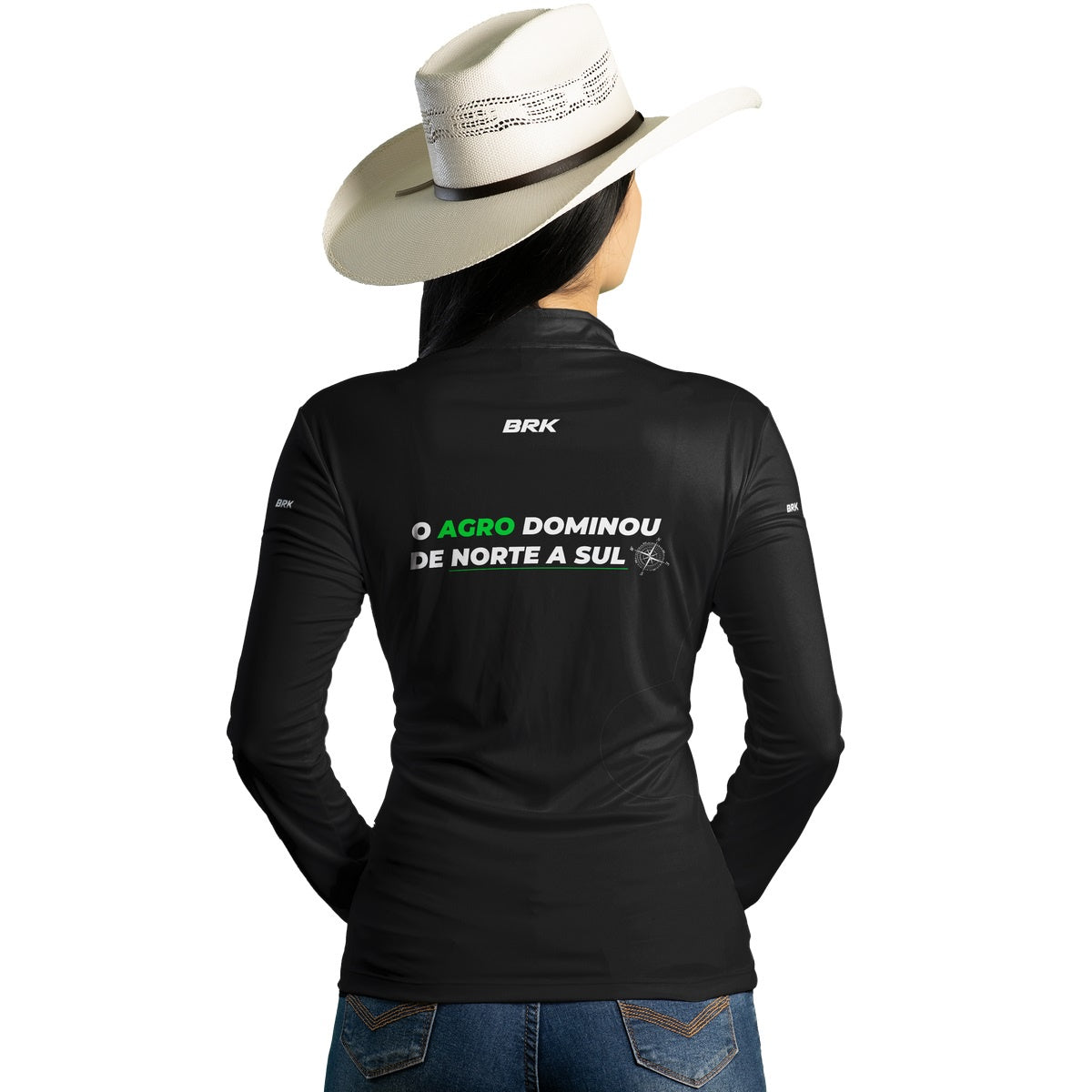 Camisa Agro Brk Influencer Luiz Ricardo com Proteção Solar UV50+ - BRK AGRO