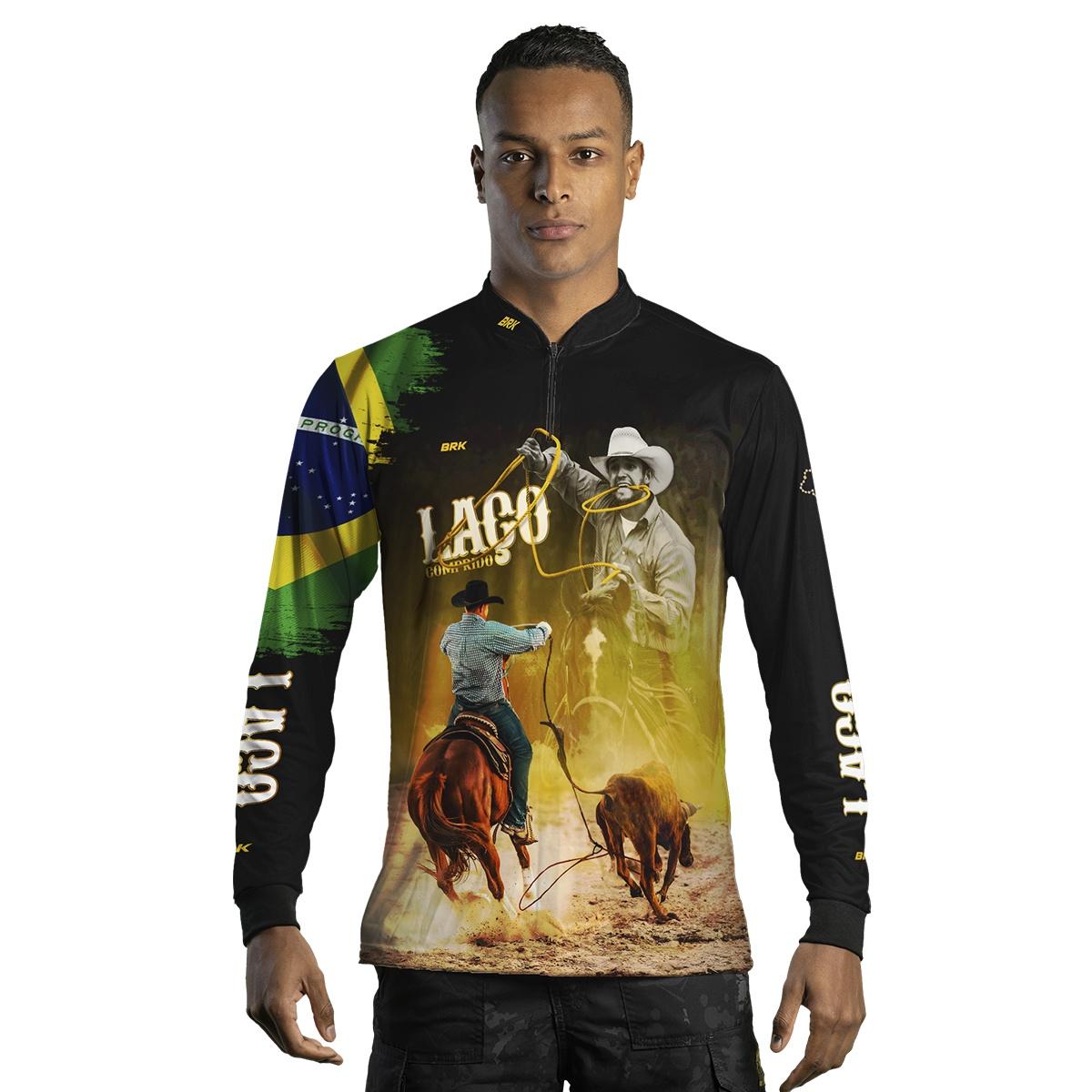 Camisa Agro Brk Laço Comprido com Proteção UV50+ - BRK AGRO