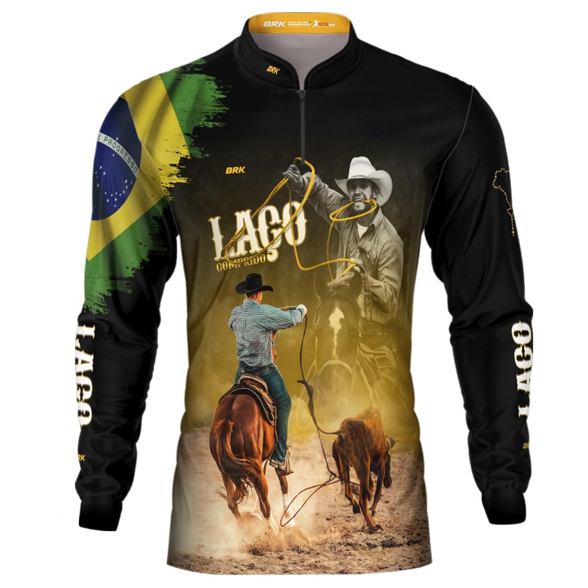 Camisa Agro Brk Laço Comprido com Proteção UV50+ - BRK AGRO