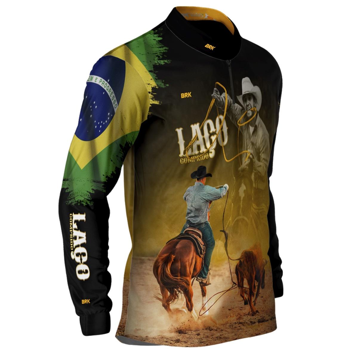 Camisa Agro Brk Laço Comprido com Proteção UV50+ - BRK AGRO
