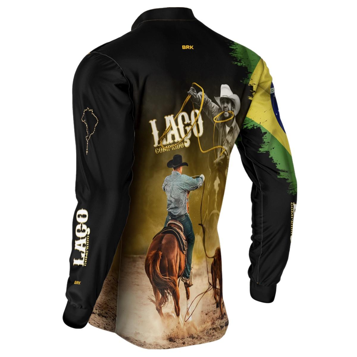 Camisa Agro Brk Laço Comprido com Proteção UV50+ - BRK AGRO