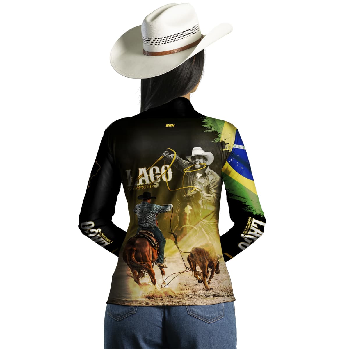 Camisa Agro Brk Laço Comprido com Proteção UV50+ - BRK AGRO
