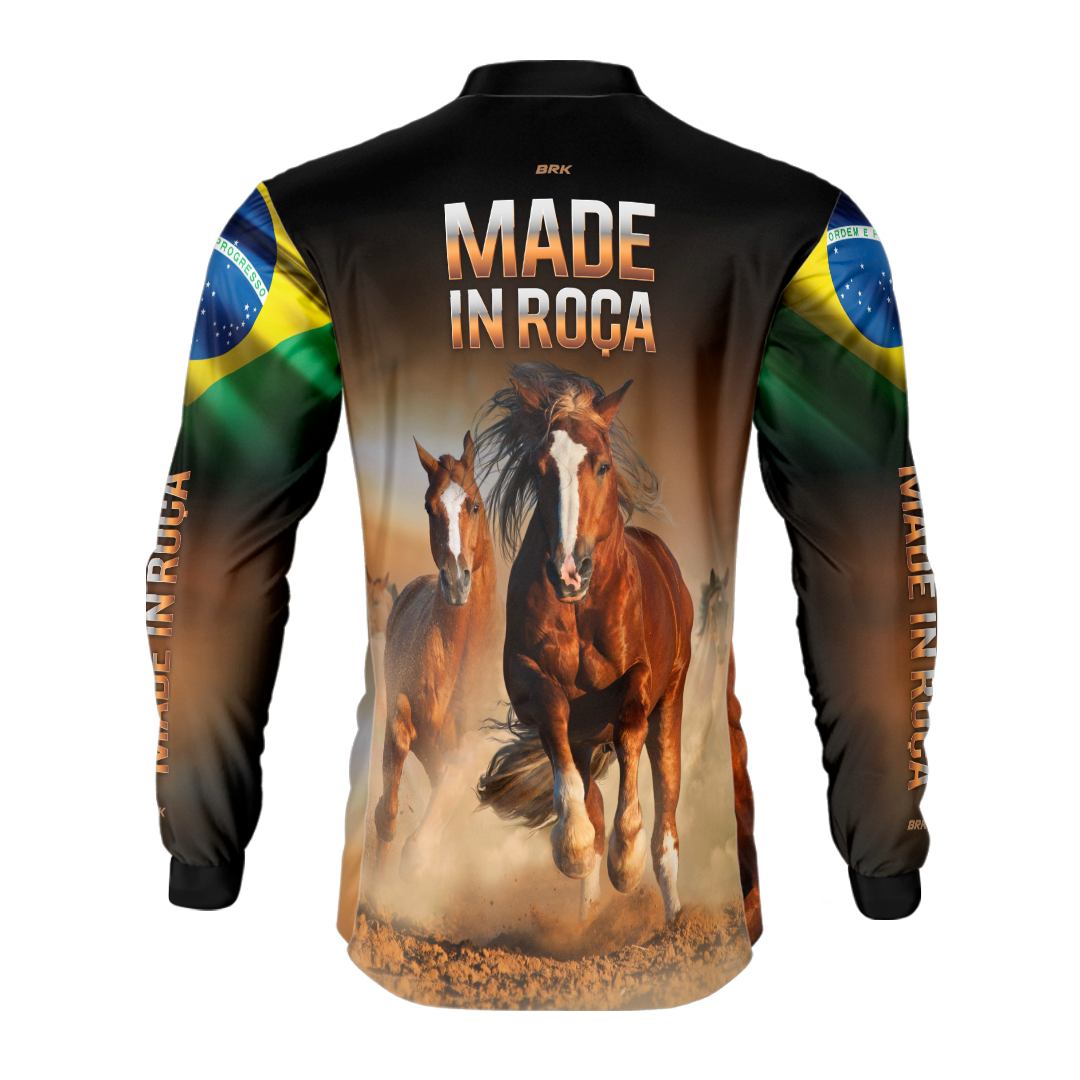 Camisa Agro Brk Made In Roça 2.0 com Proteção Solar UV 50+ - BRK AGRO