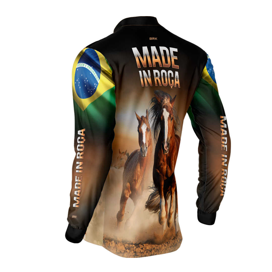 Camisa Agro Brk Made In Roça 2.0 com Proteção Solar UV 50+ - BRK AGRO