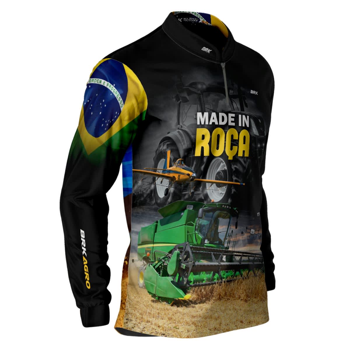 Camisa Agro Brk Made In Roça com Proteção Solar UV50+ - Brk Agro