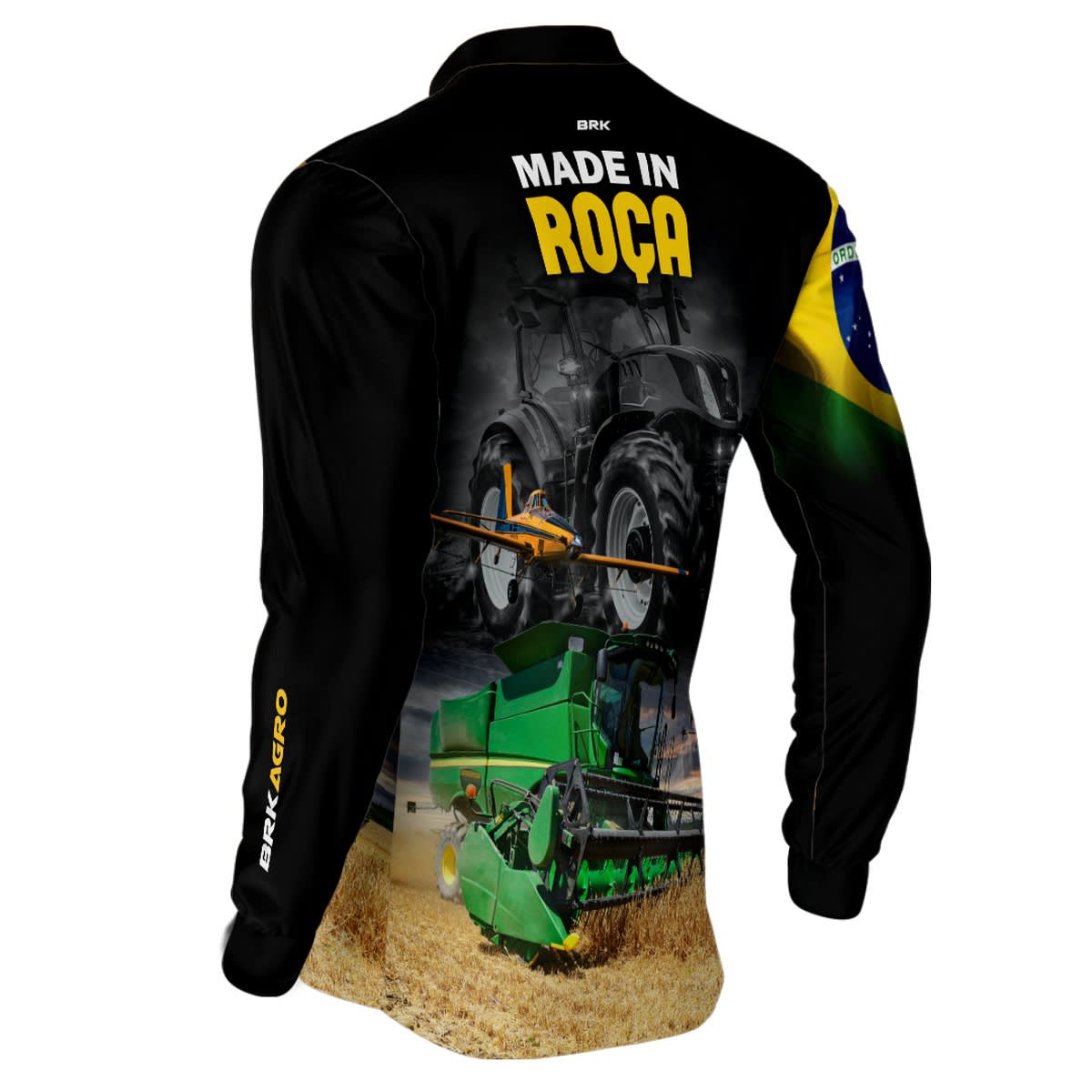 Camisa Agro Brk Made In Roça com Proteção Solar UV50+ - Brk Agro