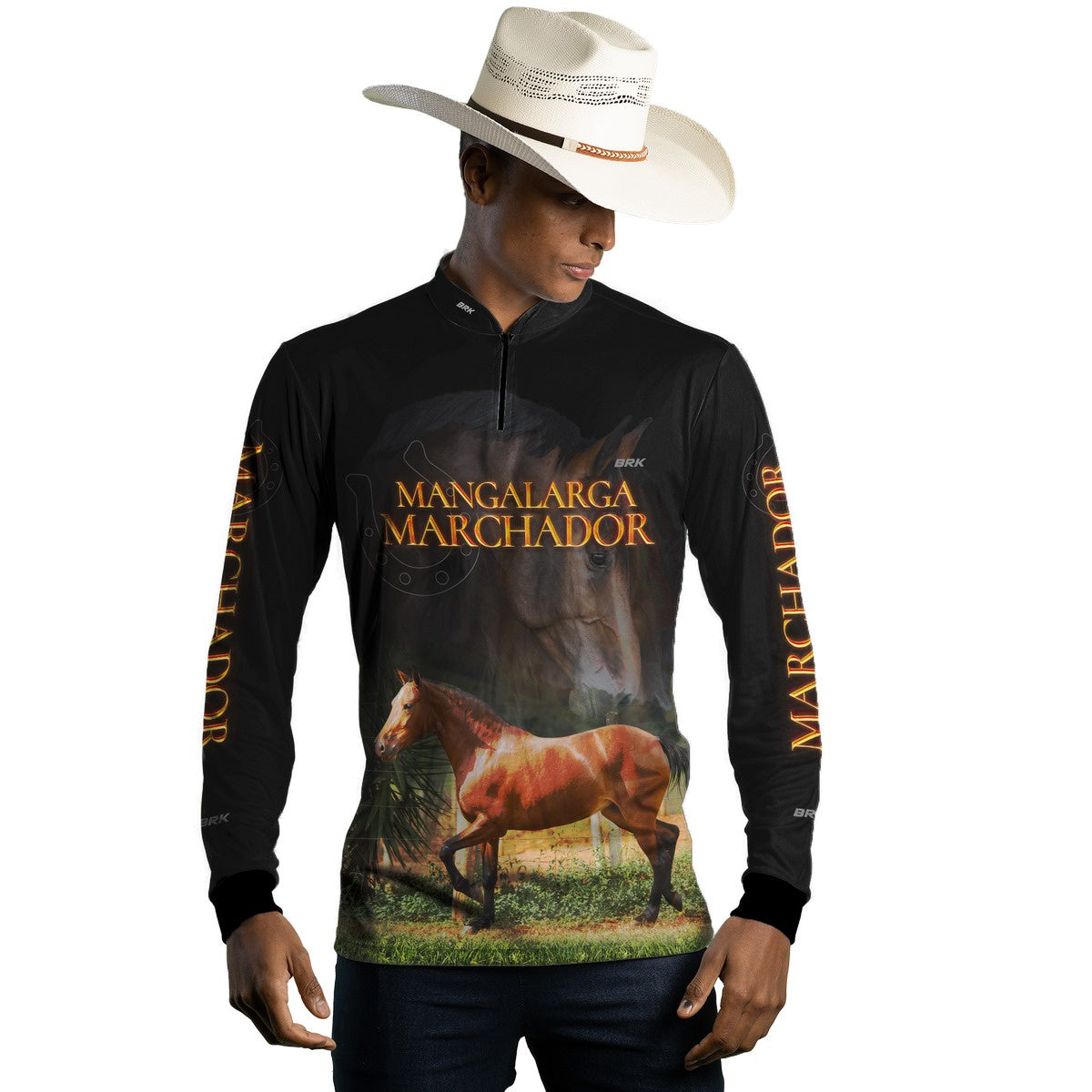 Camisa Agro Brk Manga Larga Marchador com Proteção UV50+ - BRK AGRO