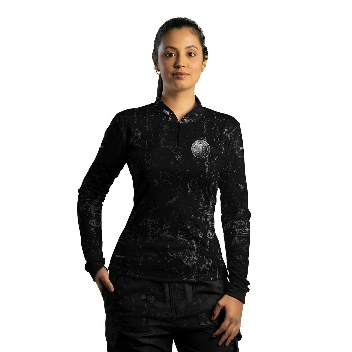 Camisa Agro Brk Medalha de São Bento com UV50+ - Brk Agro