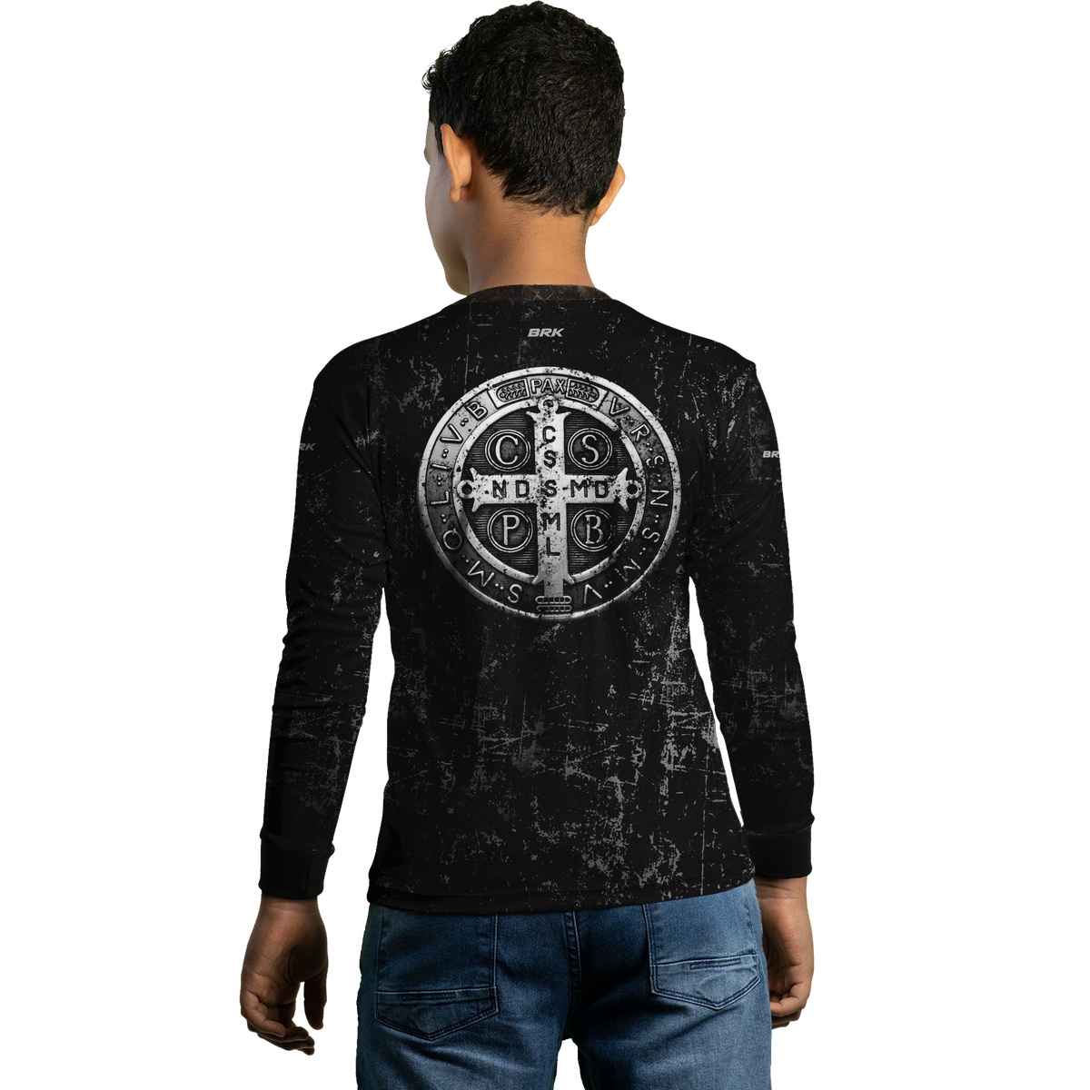 Camisa Agro Brk Medalha de São Bento com UV50+ - Brk Agro