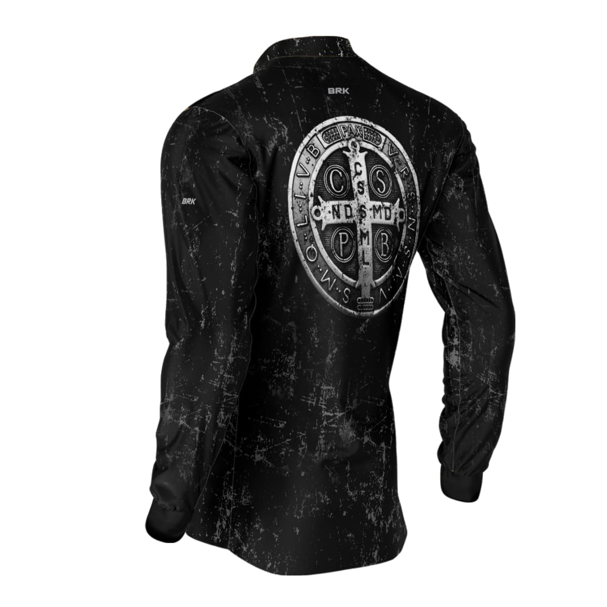 Camisa Agro Brk Medalha de São Bento com UV50+ - Brk Agro