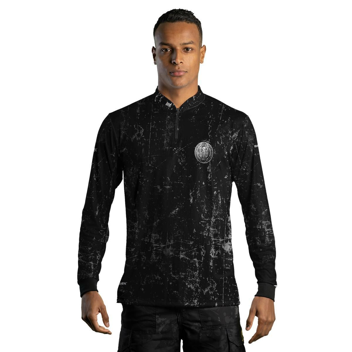 Camisa Agro Brk Medalha de São Bento com UV50+ - Brk Agro